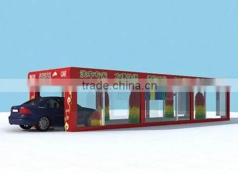 tunnel type car wash equipment from factory for sale