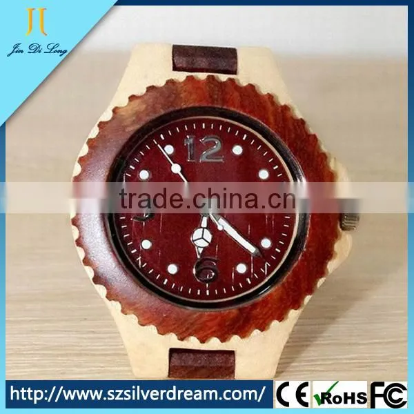 Fahional wrist branded vogue wholesale cheap men wood watches