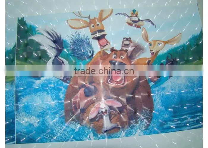 2015 new hot melt glue BOPP 3d laminating film ,pre-coated EVA glue