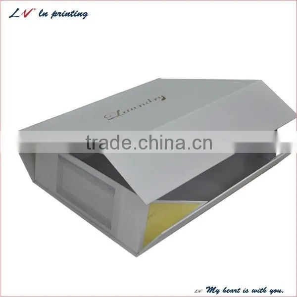 hot sale custom wholesale luxury folding paperboard packaging box made in shanghai