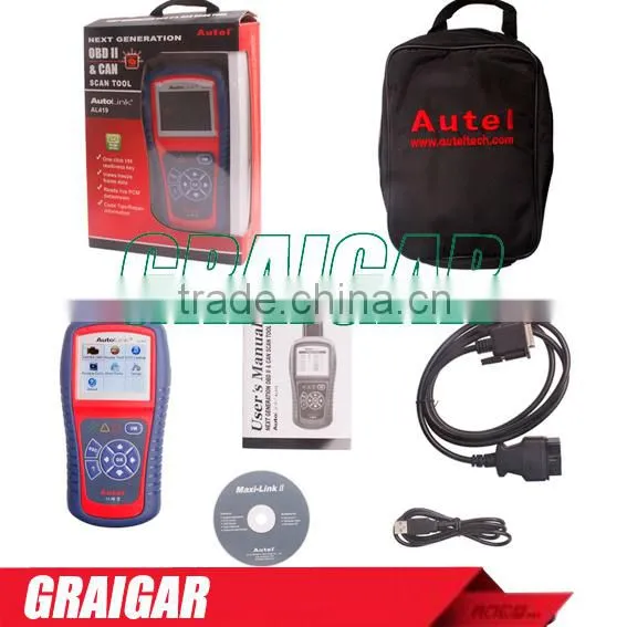 2015 New Arrival100% Original Autel AutoLink AL419 OBD II and CAN Scan Tool in Graigar shop