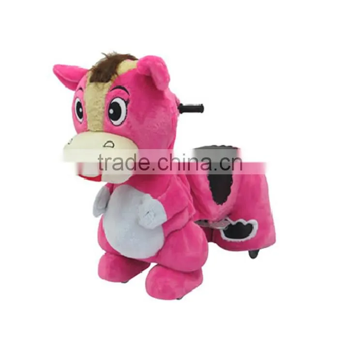 Cool kids happy electric riding car toy walking animal for outdoor activity