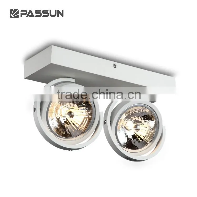 turnable two heads halogen spotlight & stage light