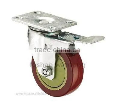 Good Quality Medium Duty Rigid Antique Decoration Furniture Caster