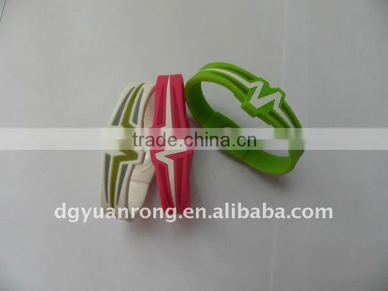 Silicone Energy Camouflage Wristband