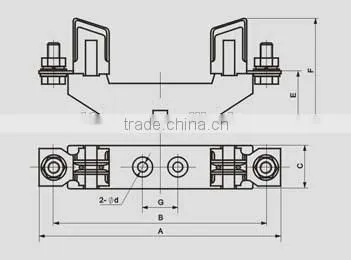 Low Voltage NT0 Fuse Base