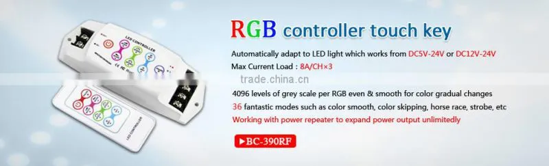 T1+R4 single color dimming controller touch remote led touch dimmer Dc12V-24V