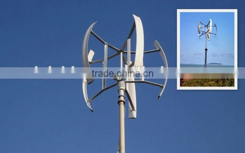 V 5000 watt wind turbine