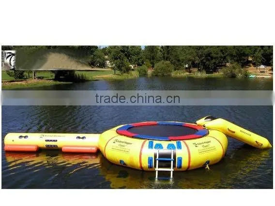CE certificates hot-selling lake inflatable water slides