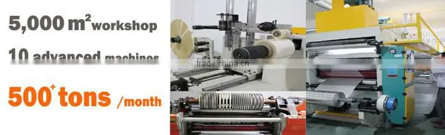 Flexible insulation film Aluminum PET Laminate Tape for Flexible Air Duct Materials
