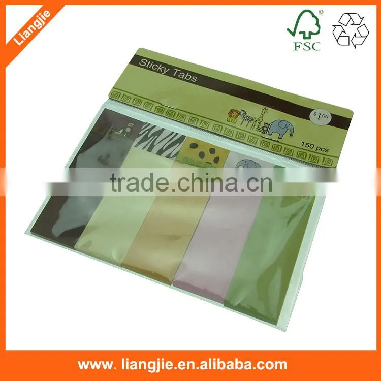 PET sticky tabs,PET sticky laber ,plastic sticky notes
