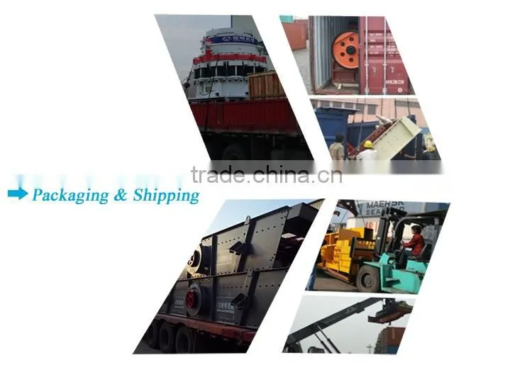 Long service life for vibrating screen at low maintenance