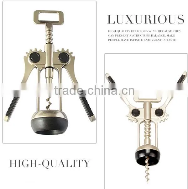 Easy To Operate Zinc Alloy Wine Opener Corkscrew ,Corkscrew Wine Opener ,Wine Bottle Opener