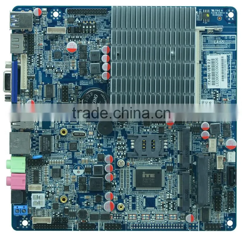 Bay trial motherboard combo computer network security motherboard Support hardware reset function