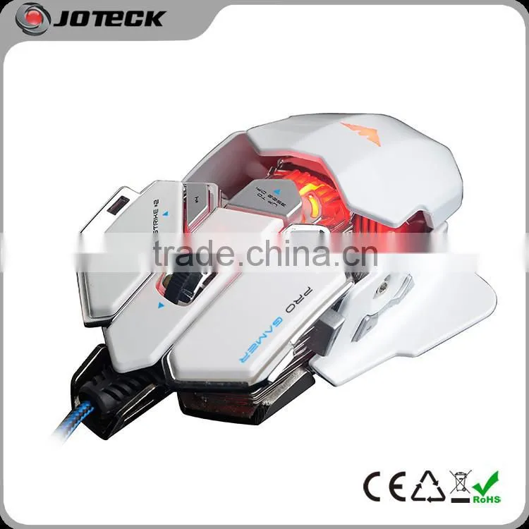 the latest illuminated metal frame drivers usb optical computer gaming mouse