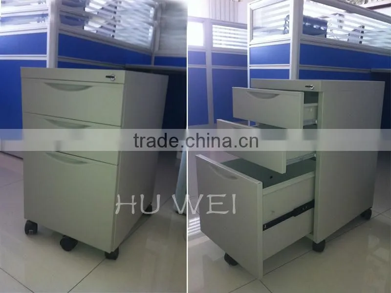 Mobile dental file handles storage cabinet