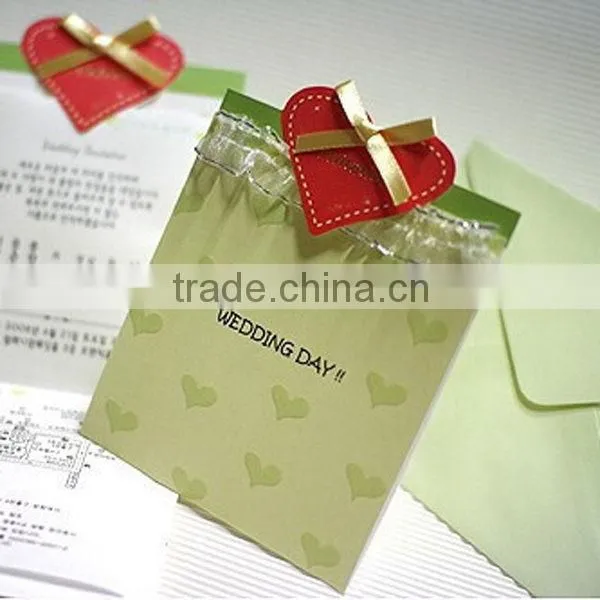 Special newest laser cut gate wedding invitation cards