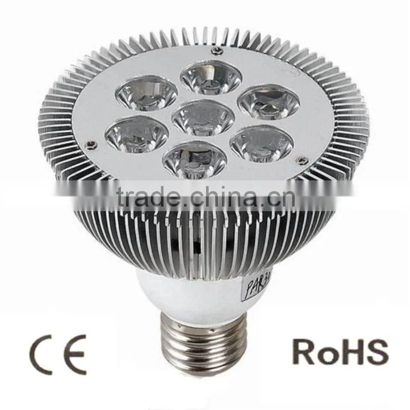 High power 7*1W Aluminum LED spot lighting fixture (CE RoHS)