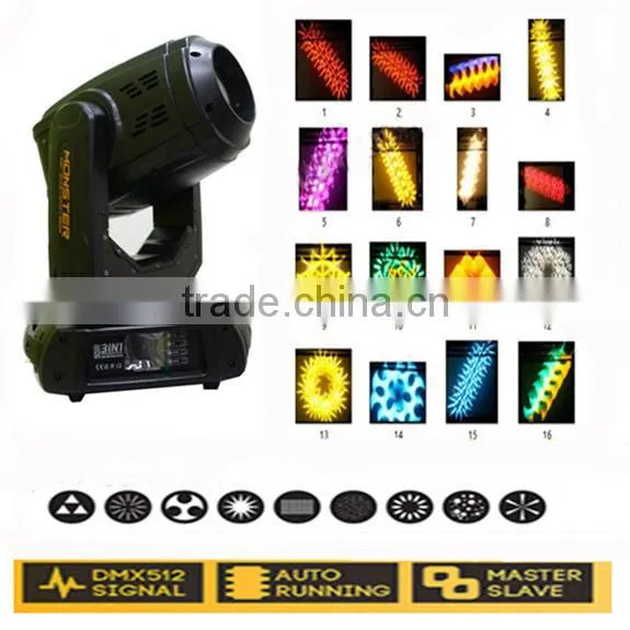 matrix beam wash moving head , led moving head wash light