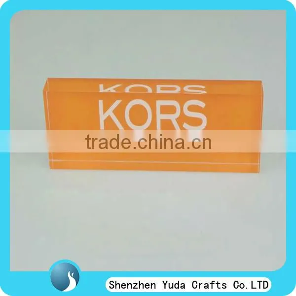 acrylic brand block plexiglass logo blocks acryl logo black