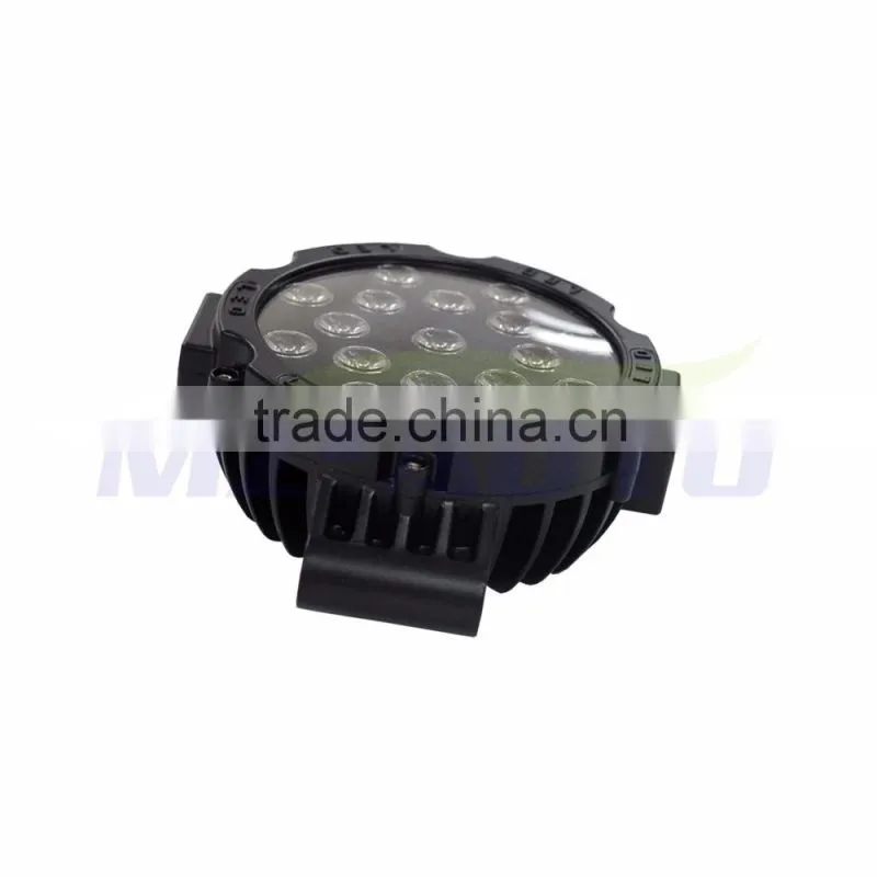 MZ T51W LED Work Light Off Road Light 7 Inch Round 4x4 EPISTAR Black Red JEEP led Lighting China factory outdoor LED Headlights