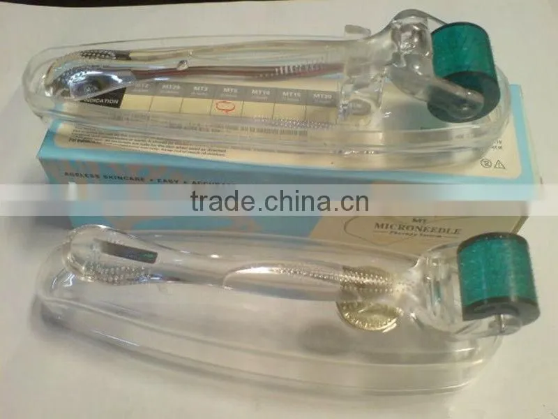 360 Degree Rotation Derma roller can be rotating head or fixed head at will