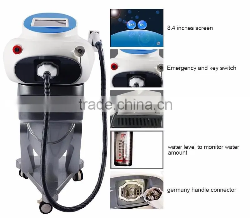 best new ipl shr salon use no pain hair removal sapphire crystal machine