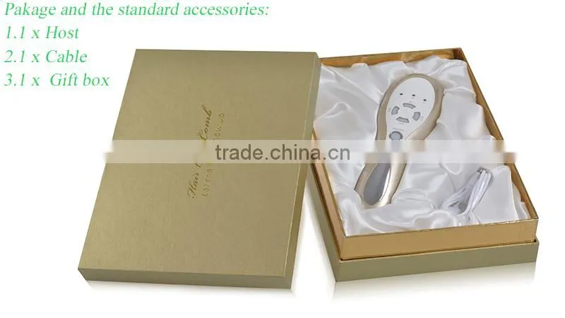 2015 New handle electric massage magic Health and Care Hair Growth Comb