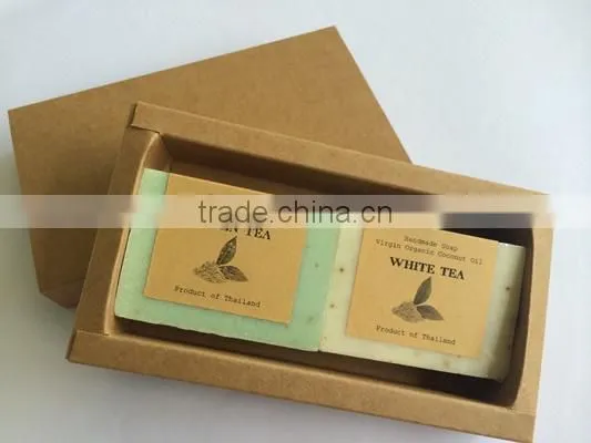 Beer and Wine Gift set. Natural soap with organic virgin coconut oil.