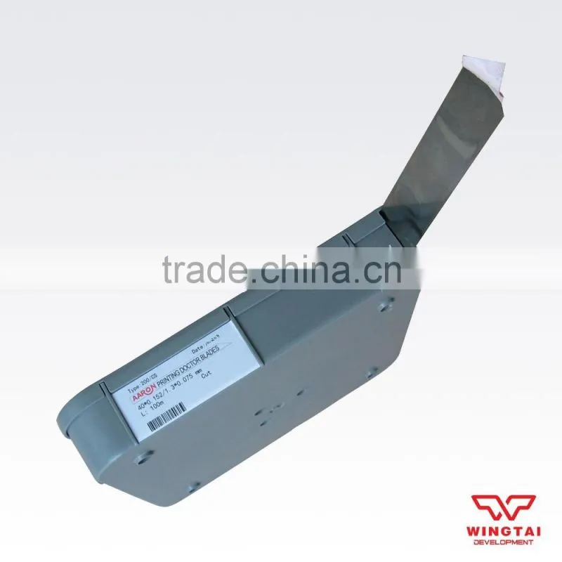 AARON Printing Machinery Part 1.3*0.075mm Doctor Blade For Gravure Printing