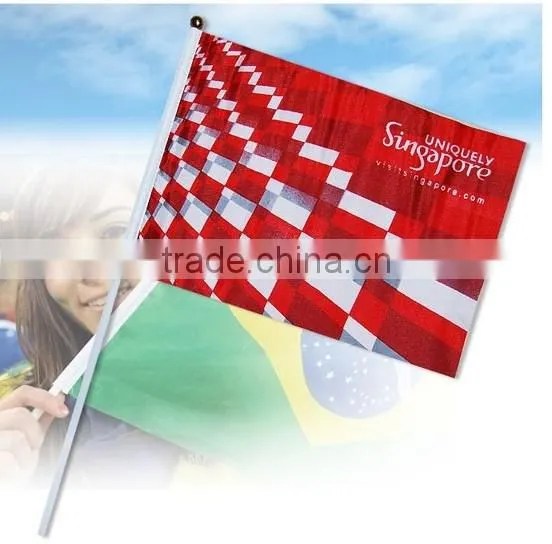 Hand Painted Holiday Flags