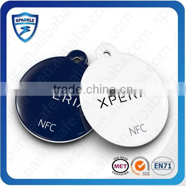 Cheap Small Ntag213 NFC tag with Sticker