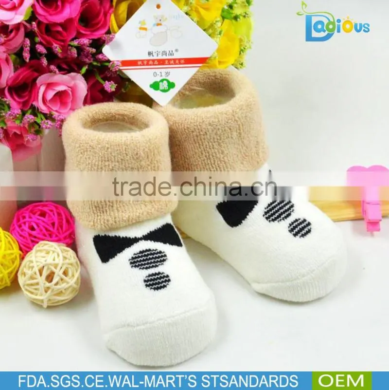Cute Cotton Printed Baby Cartoon Socks Children Shoe Socks with 20 different design