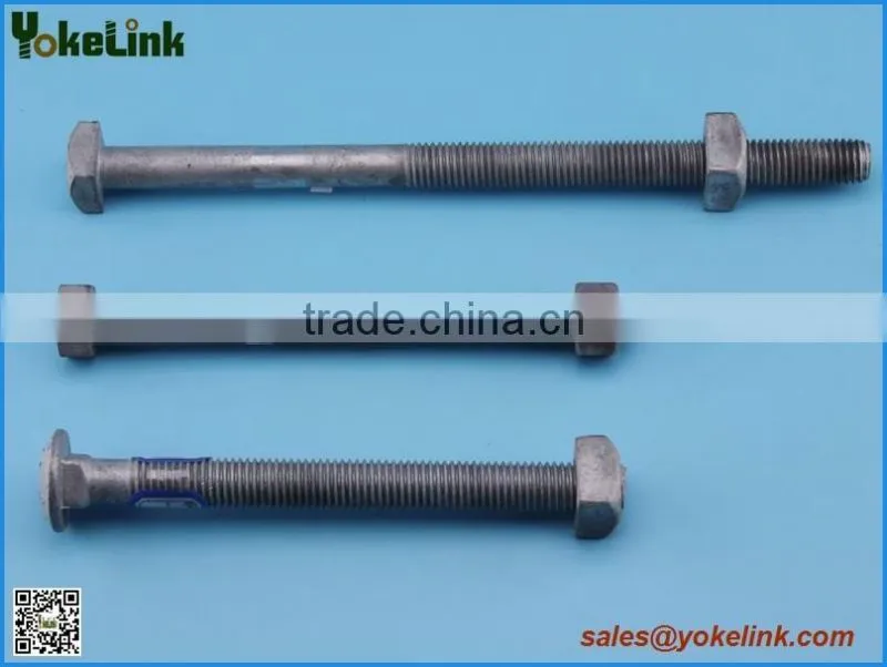 Round Head Fin Neck bolts