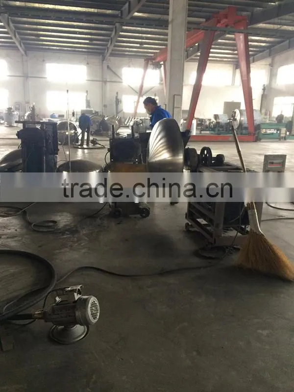 Stainless steel big size butterfly valve