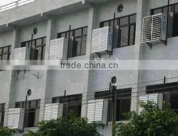 negative-pressure cooling ventilative exhaust fan air cooler system