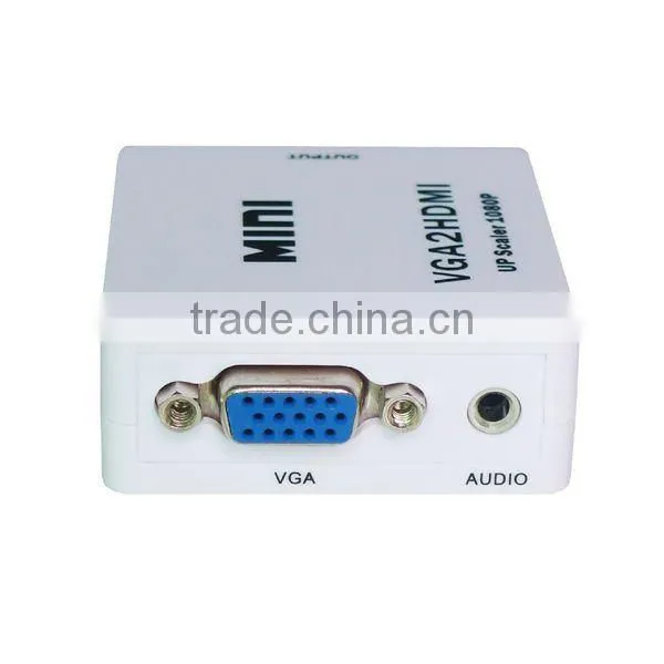 Mini VGA to HDMI Up Scaler 1080P Converter