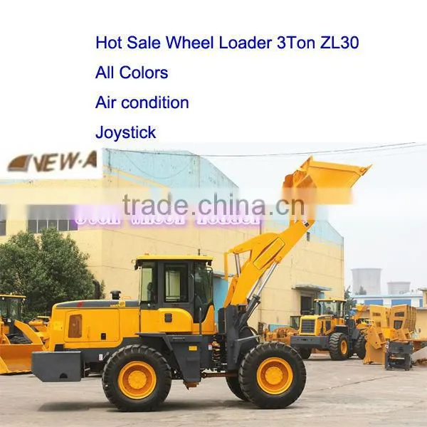 2016 Hot sale low price 3ton ZL30 CE wheel loader