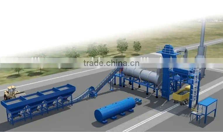 Mobile Asphalt Batching Plant (60TPH)