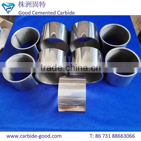 OEM round tungsten carbide die bushing /cemented sleeve