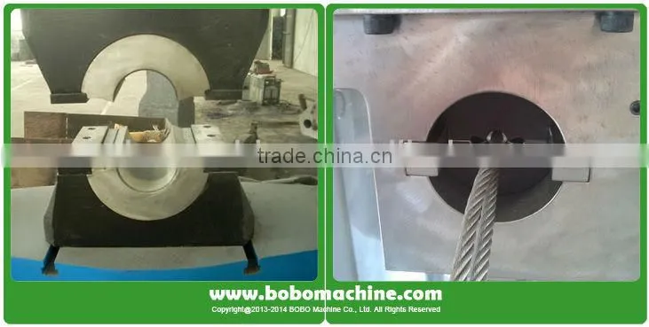 Hydraulic swaged machine for wire rope sleeve