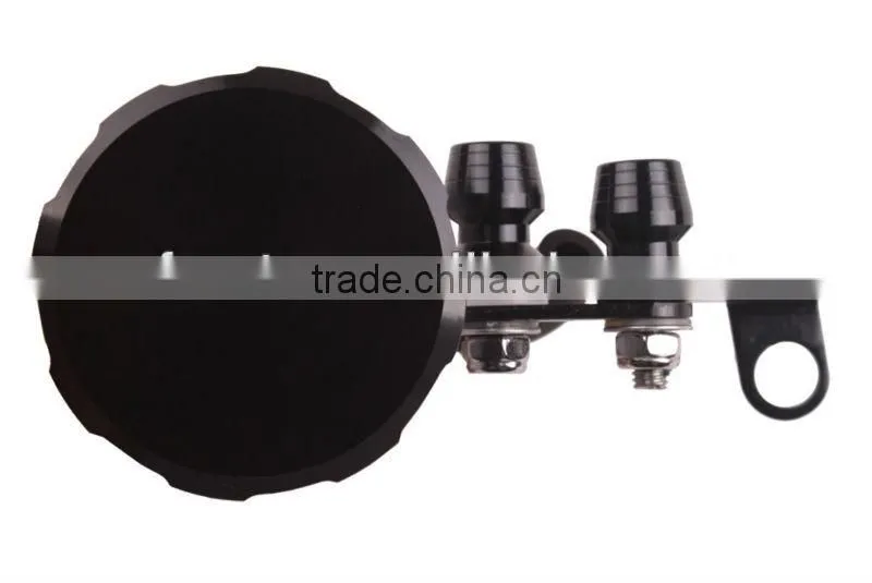 High Performance CNC Motorcycle Brake Tank Reservoir for Honda Yamaha Suzuki Kawasaki Aprilia BMW Ducati KTM Black