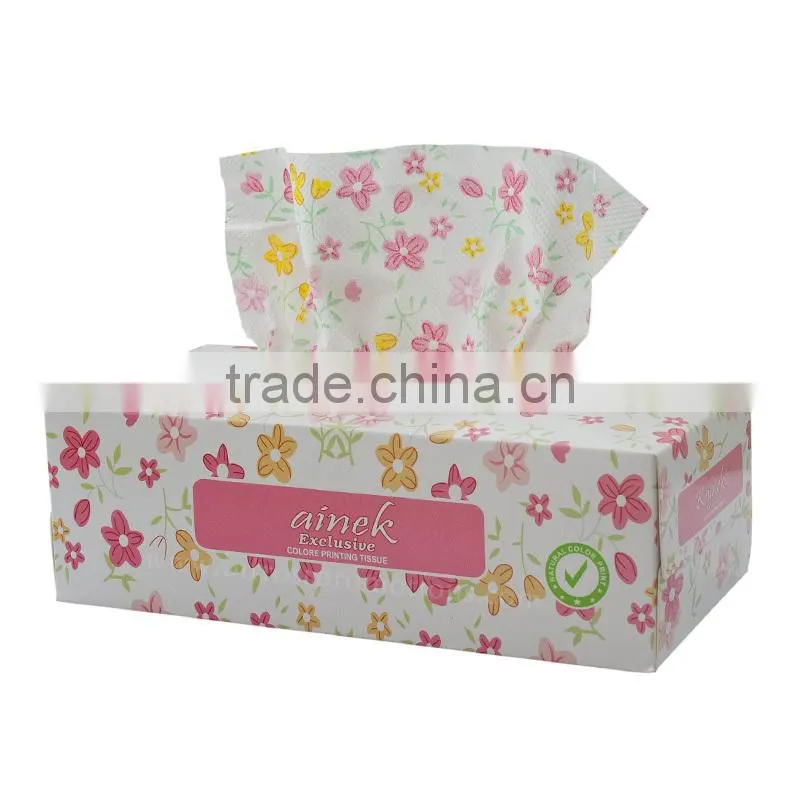Custom Printed Facial Tissue