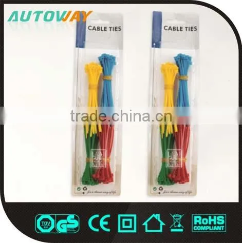 Different Size Mountable Head Nylon Plastic Cable Tie