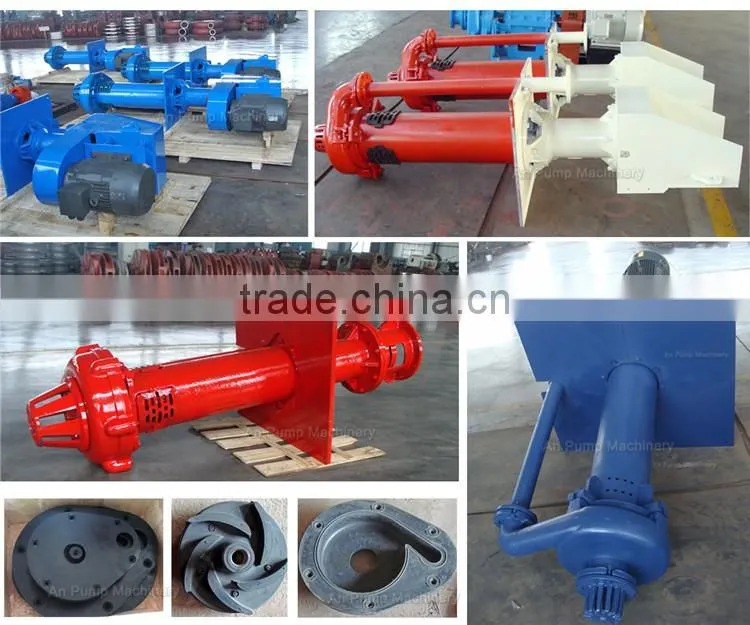 Vertical submersible sump pump for gold washing