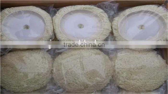 7" single sides wool buffing pad made by RT112 wool