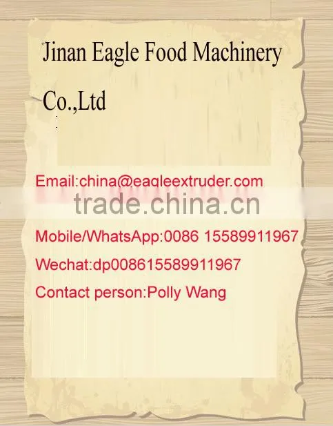 china automatic toasted extrusion breakfast cereals corn flake making machine