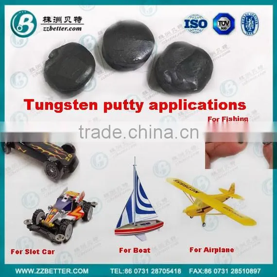 High Density Tungsten Putty toy counterweight