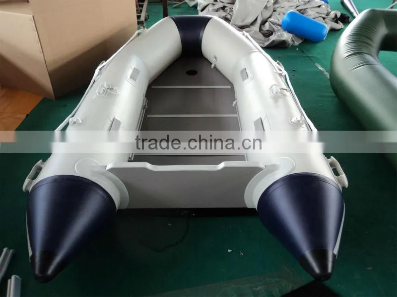 ce PVC material aluminium floor high-speed inflatable boat