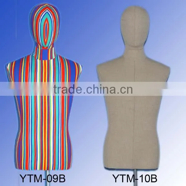 fiberglass half body dressmakers tailors mannequin